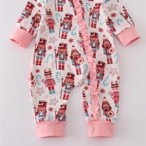 Nutcracker Print Kids One Piece